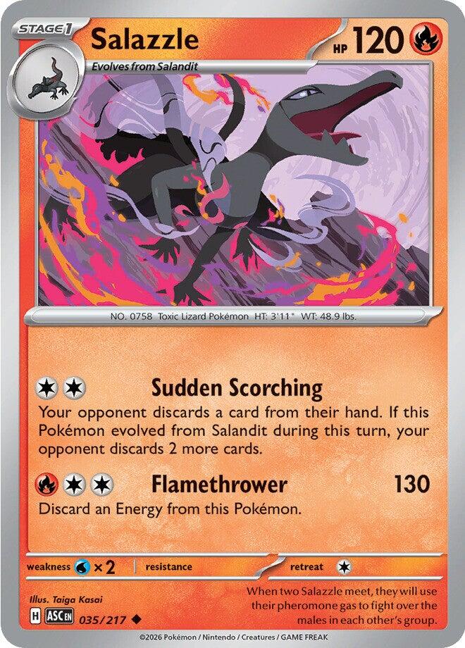 Salazzle (035/217) [Mega Evolution: Ascended Heroes] | Gamers Paradise