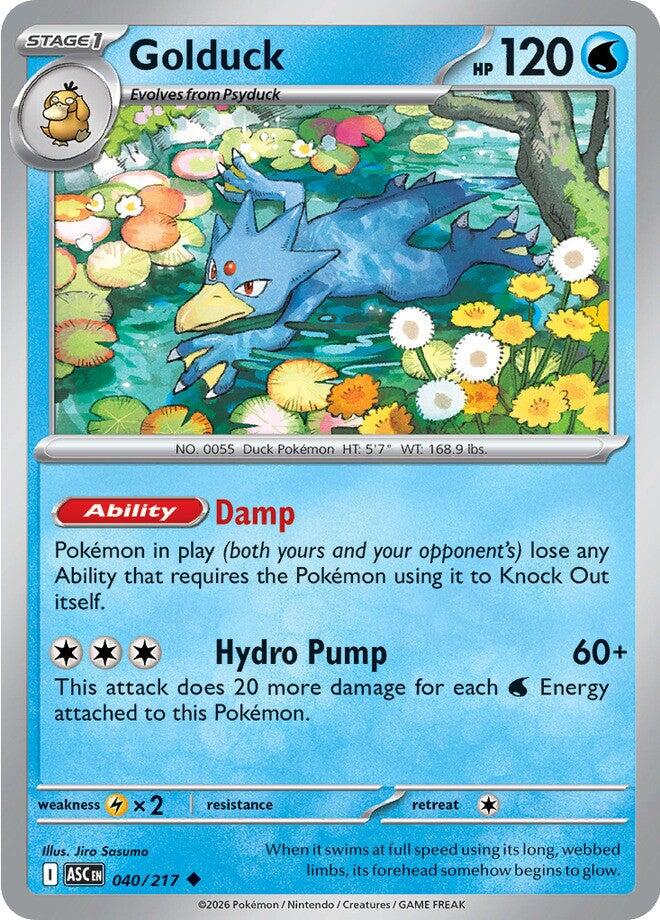 Golduck (040/217) [Mega Evolution: Ascended Heroes] | Gamers Paradise