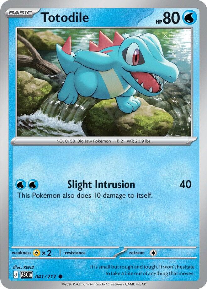 Totodile (041/217) [Mega Evolution: Ascended Heroes] | Gamers Paradise