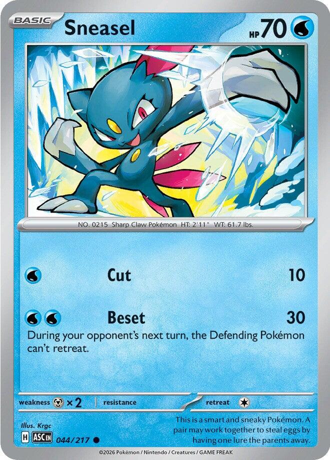 Sneasel (044/217) [Mega Evolution: Ascended Heroes] | Gamers Paradise