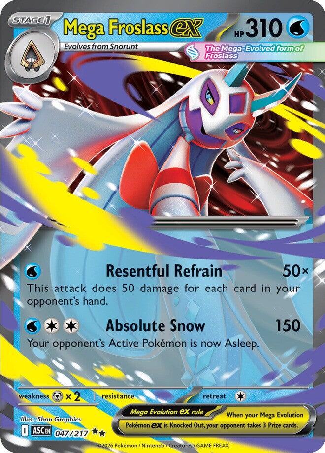 Mega Froslass ex (047/217) [Mega Evolution: Ascended Heroes] | Gamers Paradise