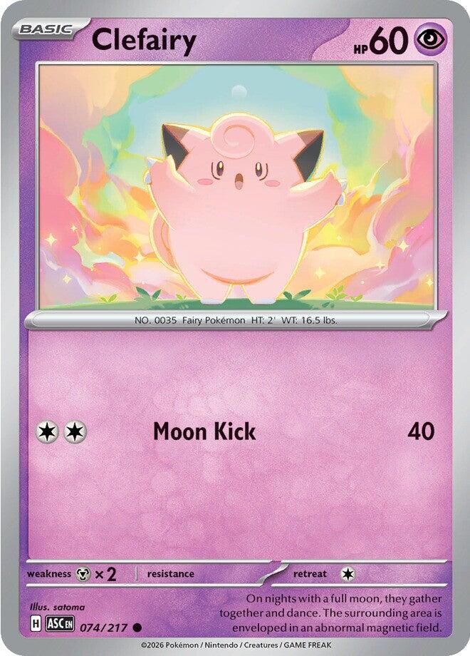 Clefairy (074/217) [Mega Evolution: Ascended Heroes] | Gamers Paradise