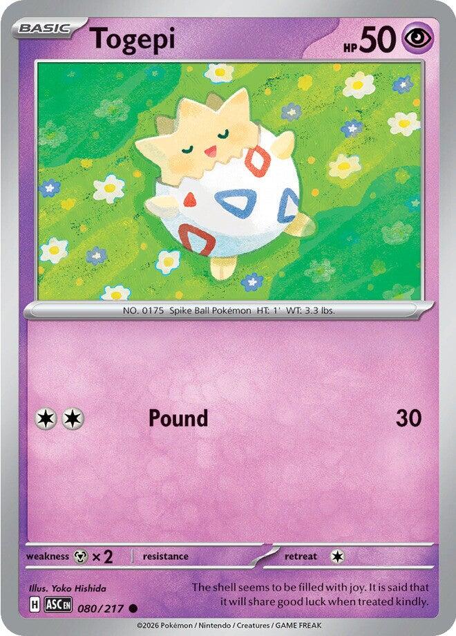 Togepi (080/217) [Mega Evolution: Ascended Heroes] | Gamers Paradise