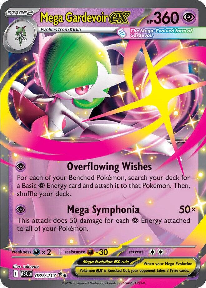 Mega Gardevoir ex (089/217) [Mega Evolution: Ascended Heroes] | Gamers Paradise