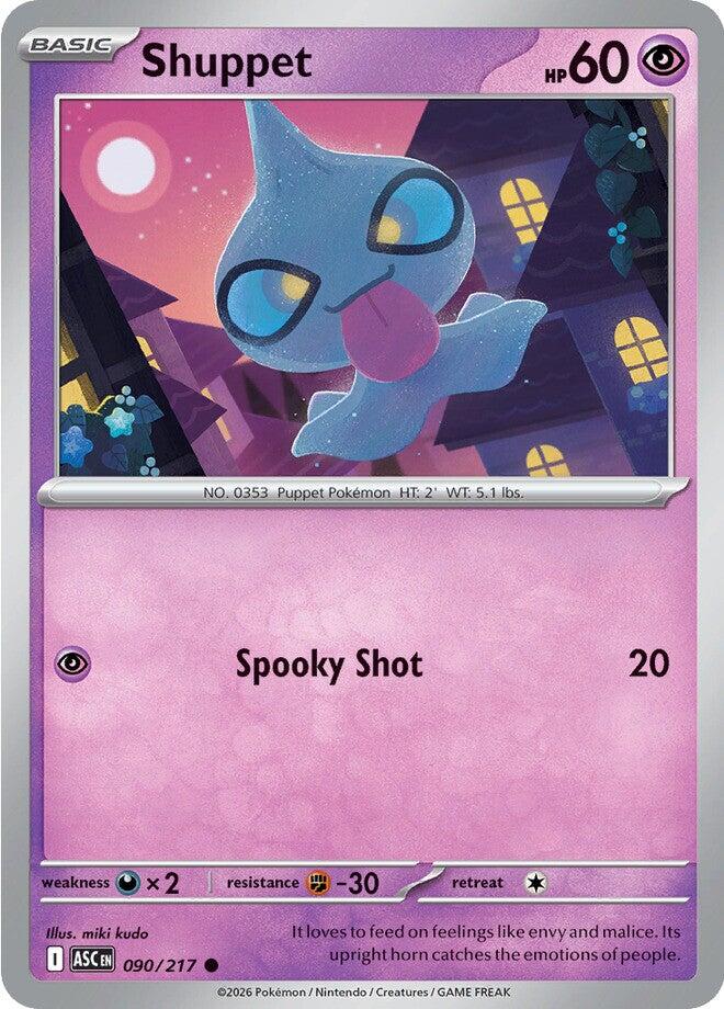 Shuppet (090/217) [Mega Evolution: Ascended Heroes] | Gamers Paradise
