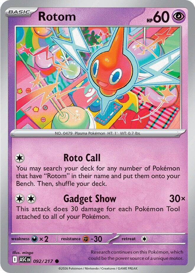 Rotom (092/217) [Mega Evolution: Ascended Heroes] | Gamers Paradise