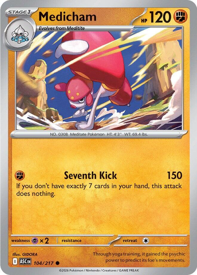 Medicham (104/217) [Mega Evolution: Ascended Heroes] | Gamers Paradise