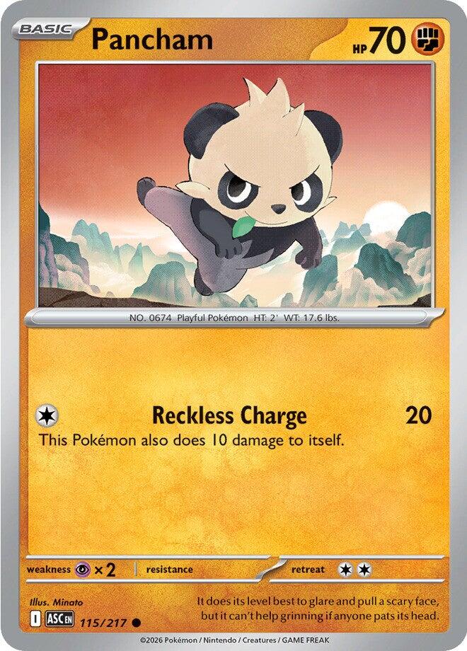 Pancham (115/217) [Mega Evolution: Ascended Heroes] | Gamers Paradise