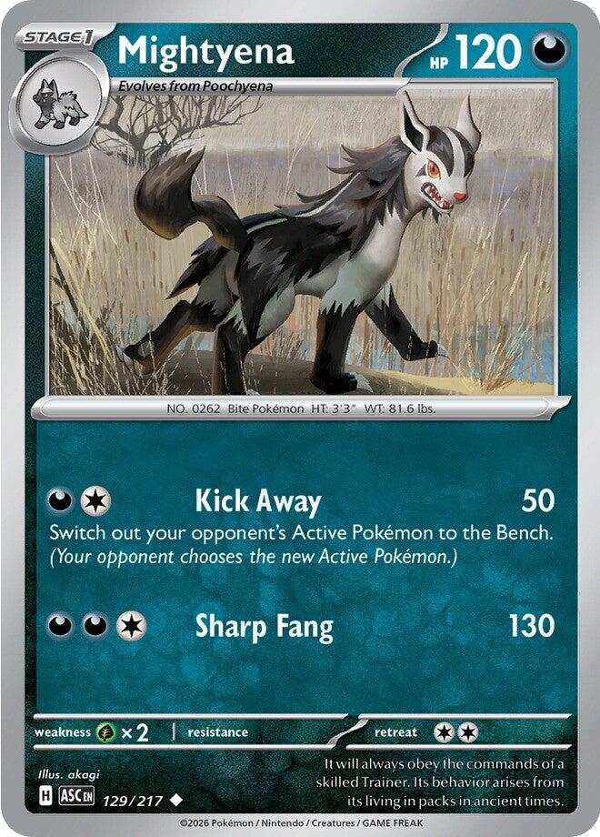 Mightyena (129/217) [Mega Evolution: Ascended Heroes] | Gamers Paradise