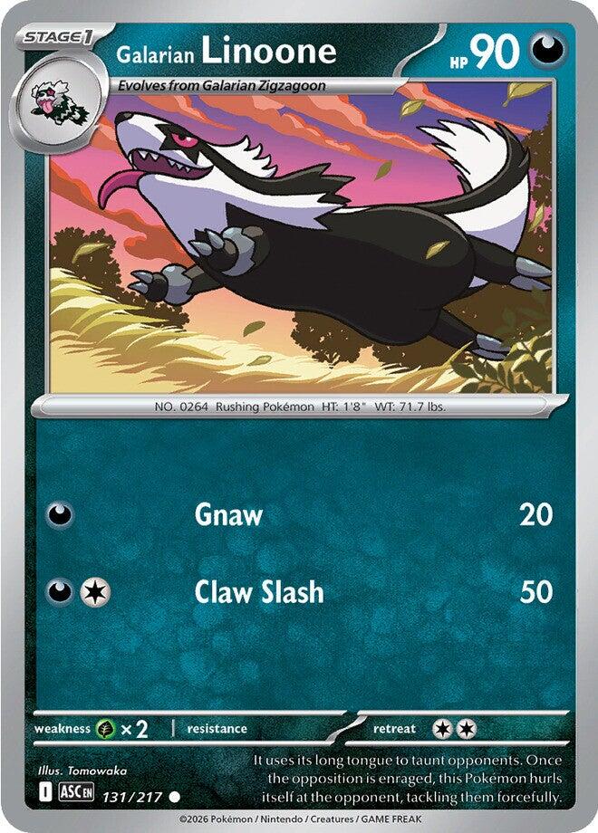Galarian Linoone (131/217) [Mega Evolution: Ascended Heroes] | Gamers Paradise