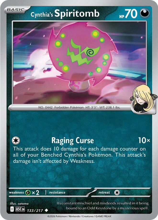 Cynthia's Spiritomb (133/217) [Mega Evolution: Ascended Heroes] | Gamers Paradise