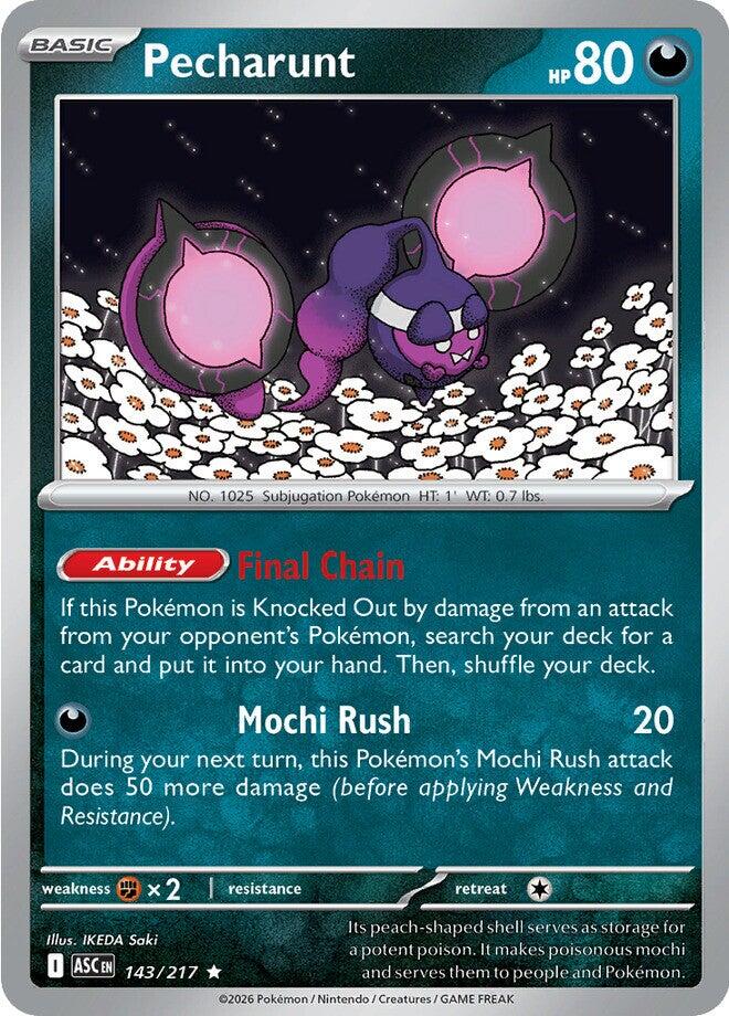 Pecharunt (143/217) [Mega Evolution: Ascended Heroes] | Gamers Paradise