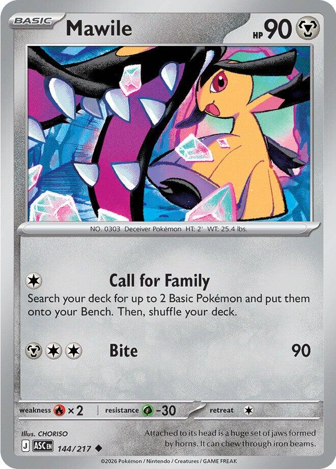 Mawile (144/217) [Mega Evolution: Ascended Heroes] | Gamers Paradise