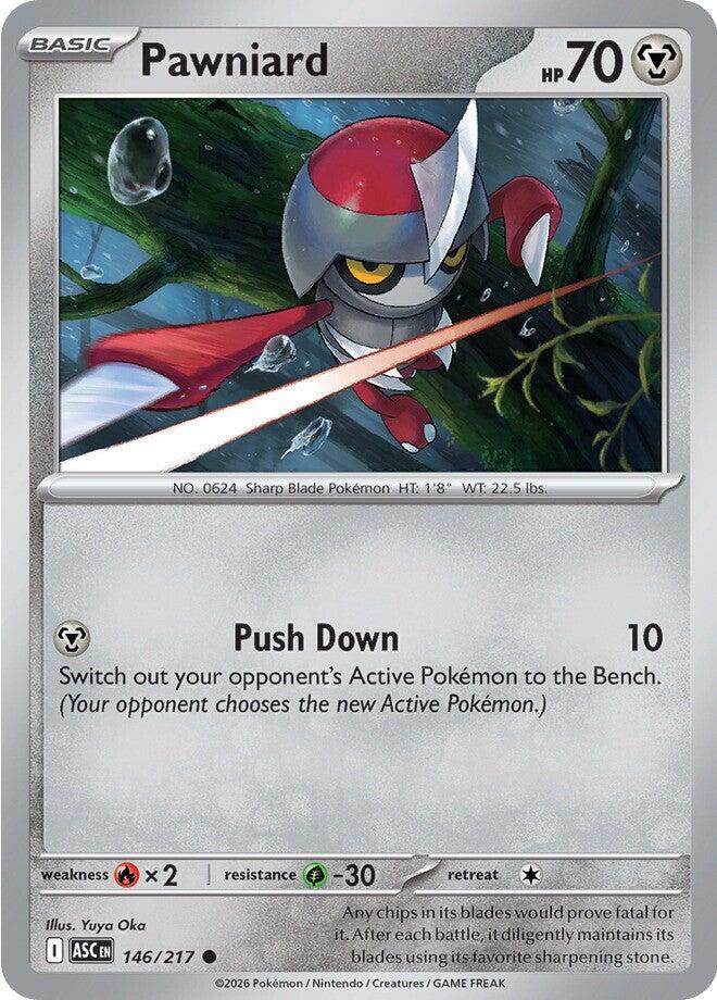Pawniard (146/217) [Mega Evolution: Ascended Heroes] | Gamers Paradise