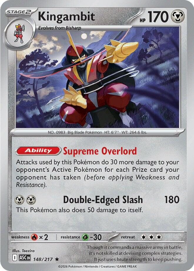 Kingambit (148/217) [Mega Evolution: Ascended Heroes] | Gamers Paradise