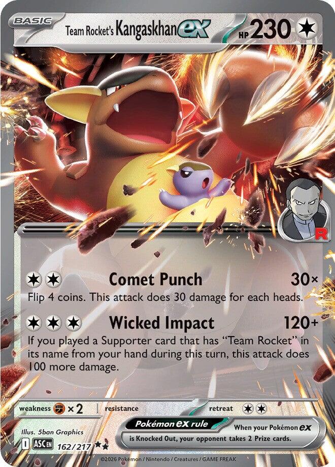 Team Rocket's Kangaskhan ex (162/217) [Mega Evolution: Ascended Heroes] | Gamers Paradise