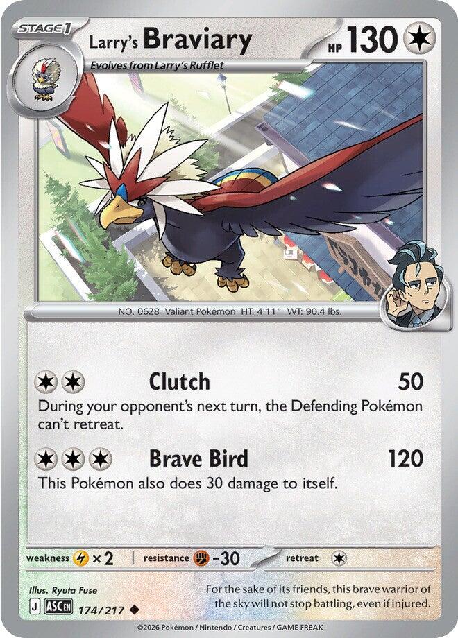 Larry's Braviary (174/217) [Mega Evolution: Ascended Heroes] | Gamers Paradise