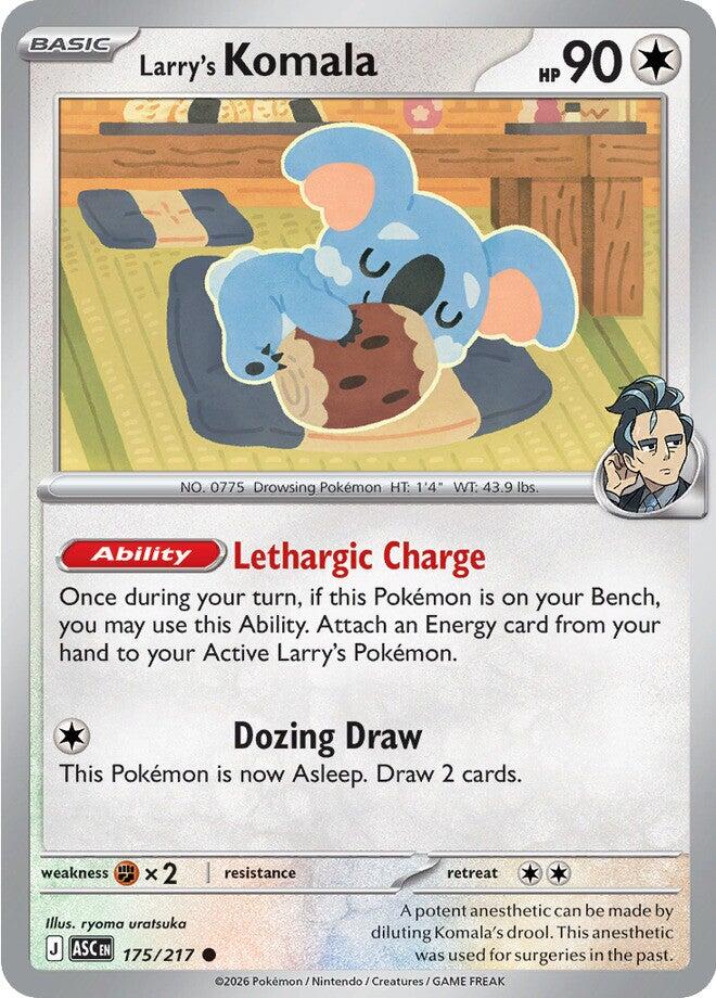 Larry's Komala (175/217) [Mega Evolution: Ascended Heroes] | Gamers Paradise