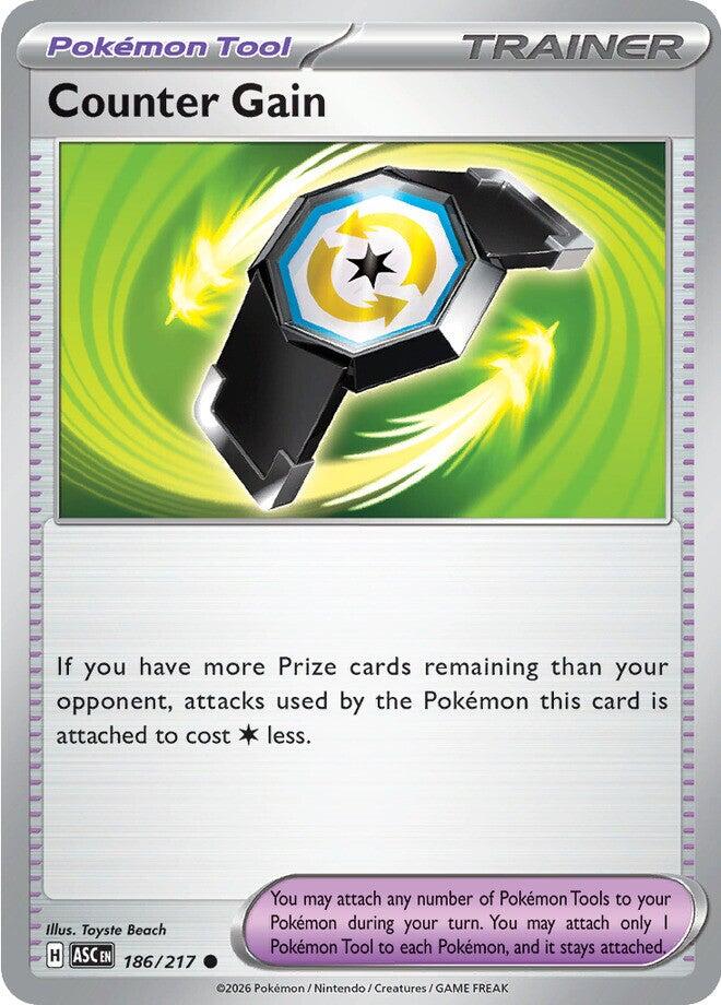 Counter Gain (186/217) [Mega Evolution: Ascended Heroes] | Gamers Paradise