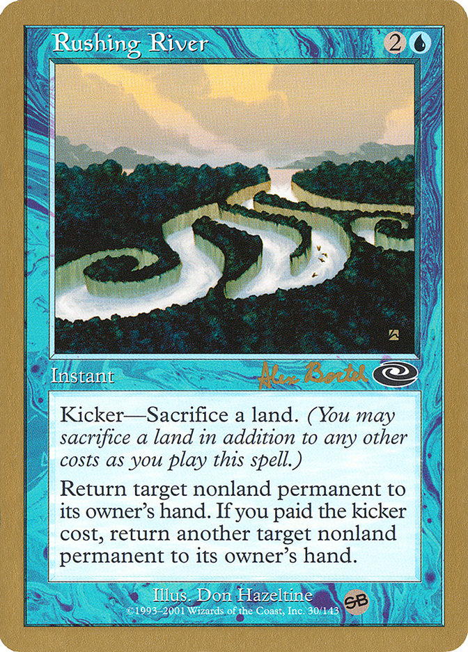 Rushing River (Alex Borteh) (SB) [World Championship Decks 2001] | Gamers Paradise