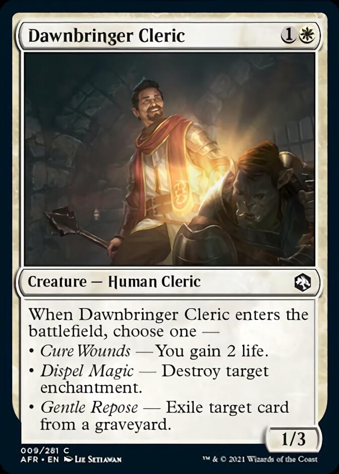 Dawnbringer Cleric [Dungeons & Dragons: Adventures in the Forgotten Realms] | Gamers Paradise