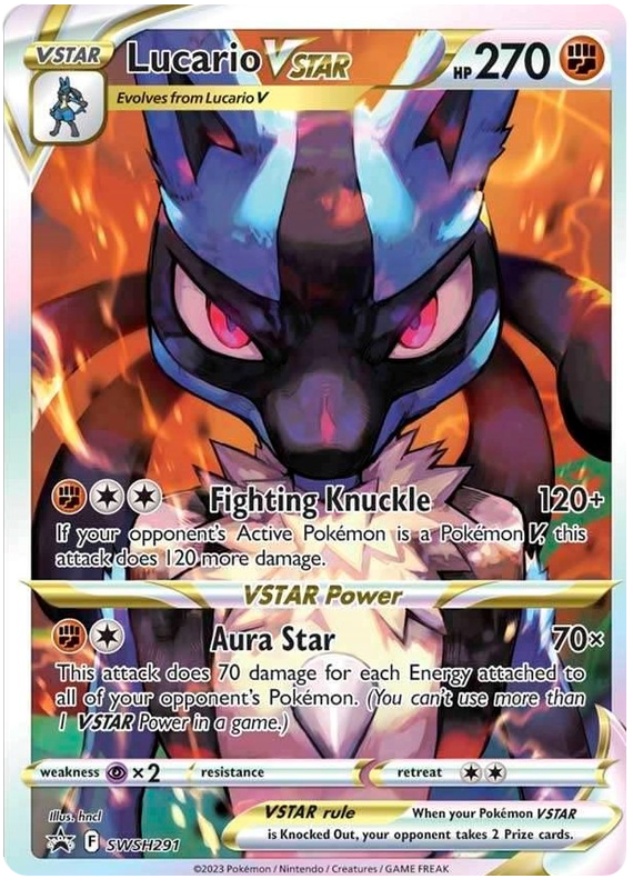 Lucario VSTAR (SWSH291) [Sword & Shield: Black Star Promos] | Gamers Paradise