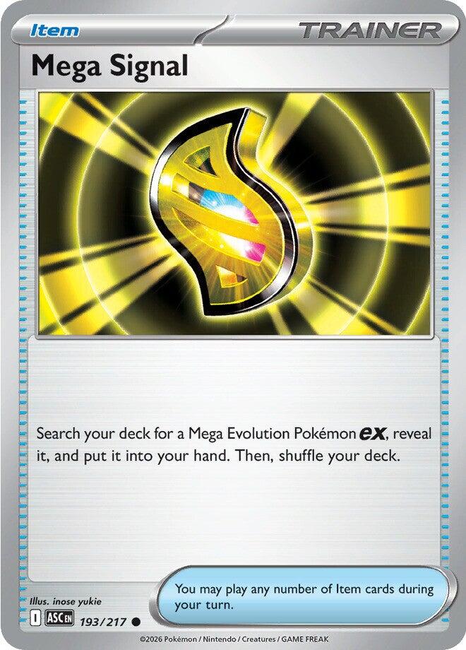 Mega Signal (193/217) [Mega Evolution: Ascended Heroes] | Gamers Paradise