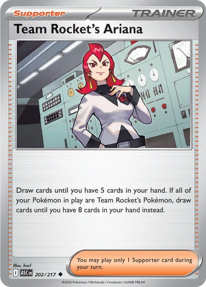 Team Rocket's Ariana (202/217) [Mega Evolution: Ascended Heroes] | Gamers Paradise