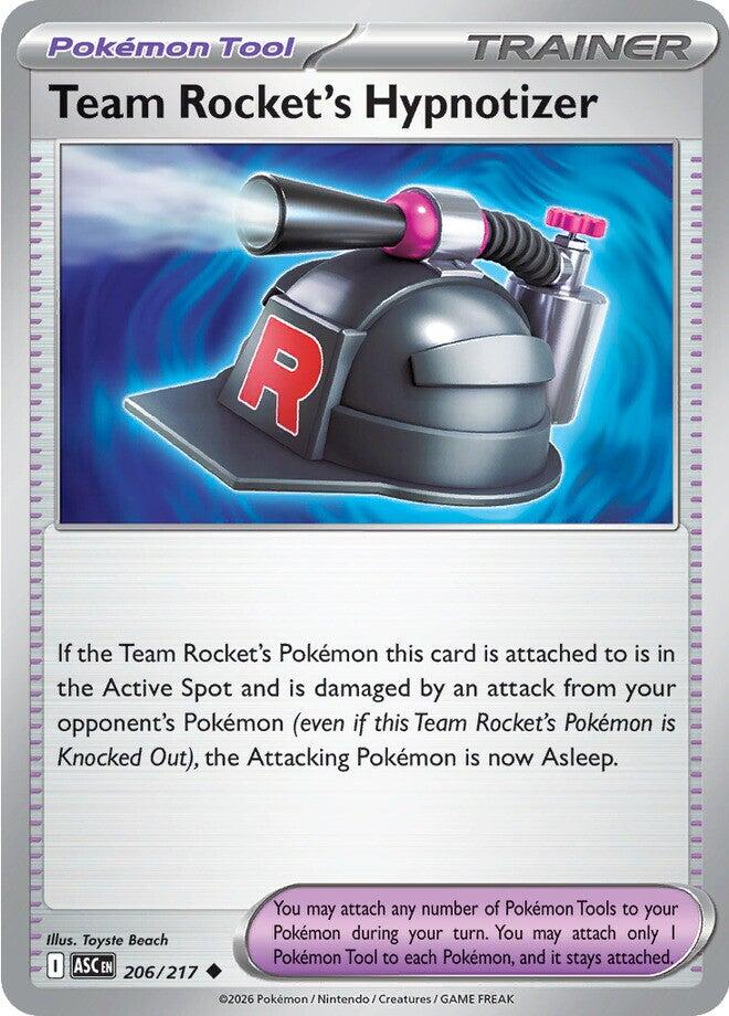 Team Rocket's Hypnotizer (206/217) [Mega Evolution: Ascended Heroes] | Gamers Paradise
