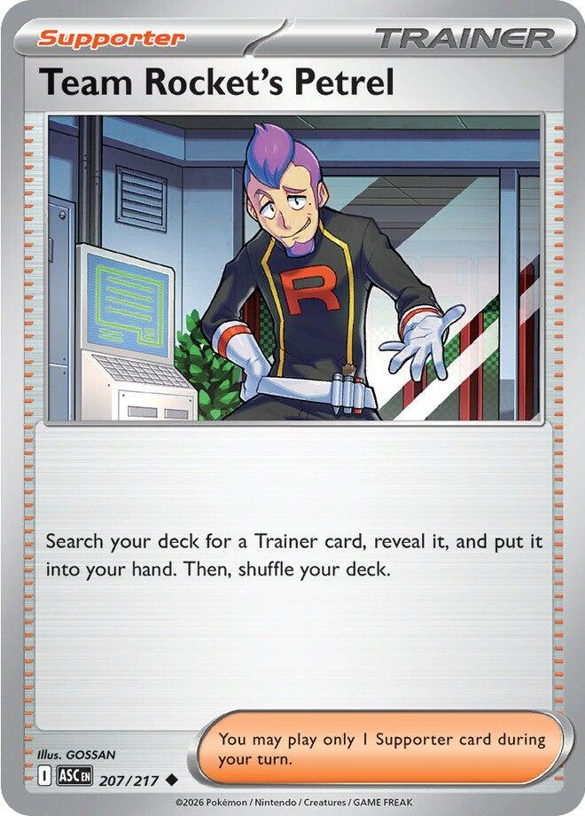 Team Rocket's Petrel (207/217) [Mega Evolution: Ascended Heroes] | Gamers Paradise