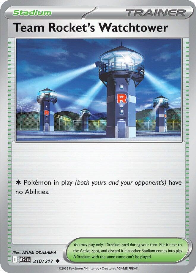 Team Rocket's Watchtower (210/217) [Mega Evolution: Ascended Heroes] | Gamers Paradise