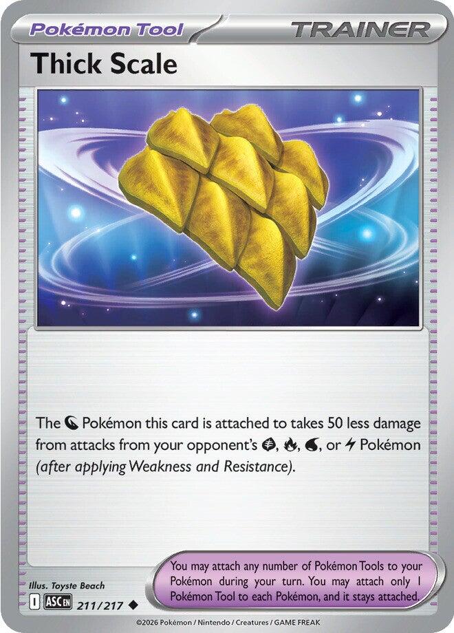 Thick Scale (211/217) [Mega Evolution: Ascended Heroes] | Gamers Paradise
