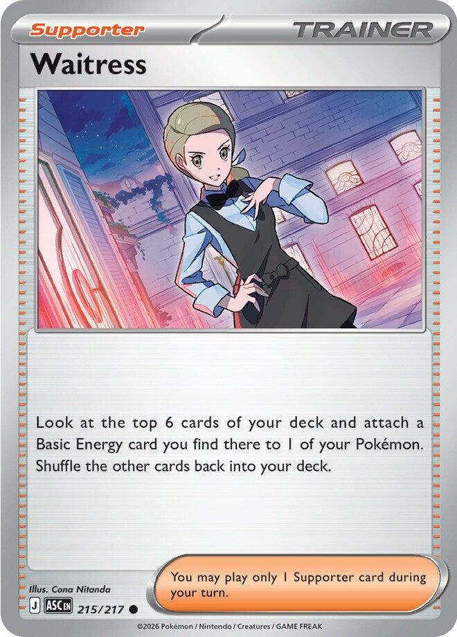 Waitress (215/217) [Mega Evolution: Ascended Heroes] | Gamers Paradise
