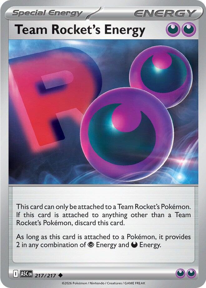 Team Rocket's Energy (217/217) [Mega Evolution: Ascended Heroes] | Gamers Paradise