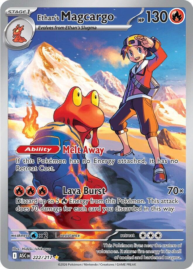Ethan's Magcargo (222/217) [Mega Evolution: Ascended Heroes] | Gamers Paradise
