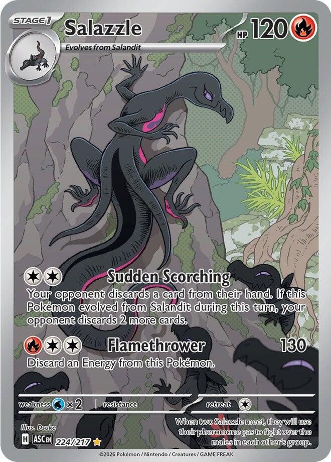 Salazzle (224/217) [Mega Evolution: Ascended Heroes] | Gamers Paradise