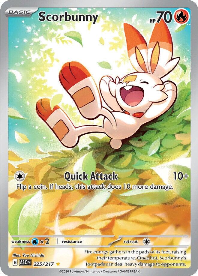 Scorbunny (225/217) [Mega Evolution: Ascended Heroes] | Gamers Paradise