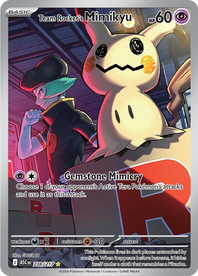 Team Rocket's Mimikyu (238/217) [Mega Evolution: Ascended Heroes] | Gamers Paradise