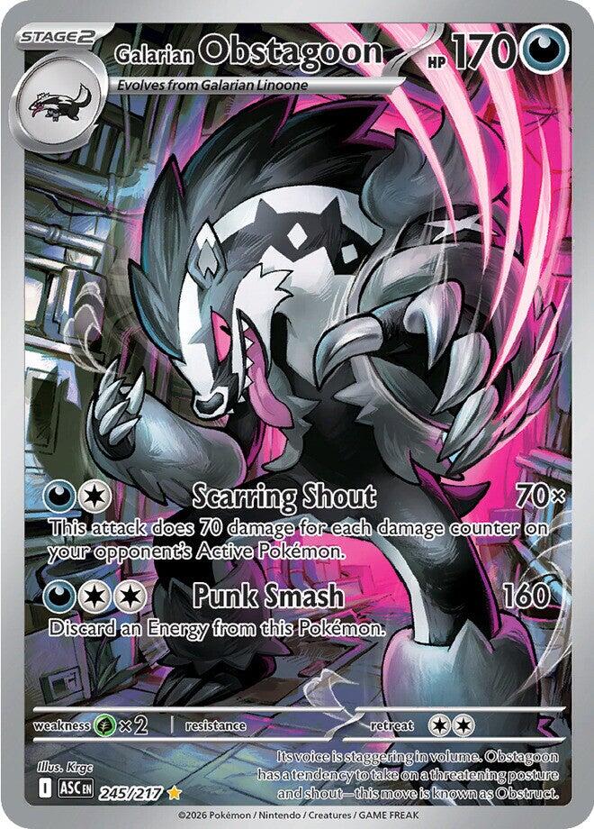 Galarian Obstagoon (245/217) [Mega Evolution: Ascended Heroes] | Gamers Paradise