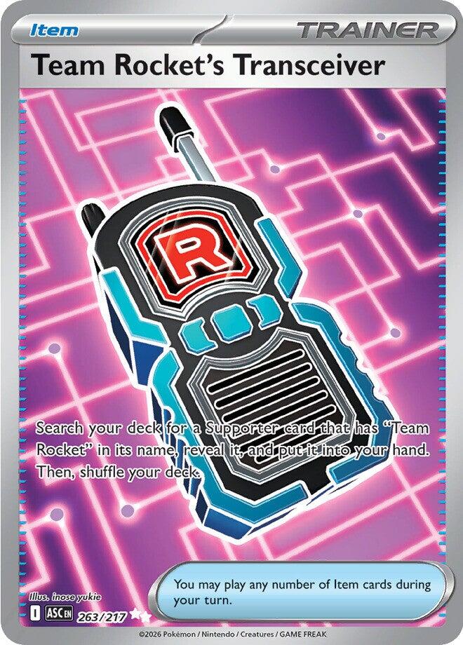 Team Rocket's Transceiver (263/217) [Mega Evolution: Ascended Heroes] | Gamers Paradise