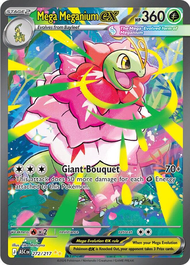 Mega Meganium ex (272/217) [Mega Evolution: Ascended Heroes] | Gamers Paradise