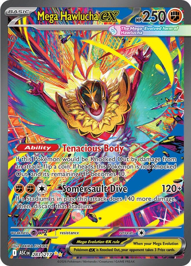 Mega Hawlucha ex (283/217) [Mega Evolution: Ascended Heroes] | Gamers Paradise