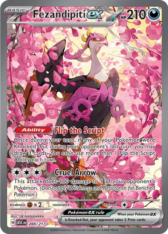 Fezandipiti ex (288/217) [Mega Evolution: Ascended Heroes] | Gamers Paradise