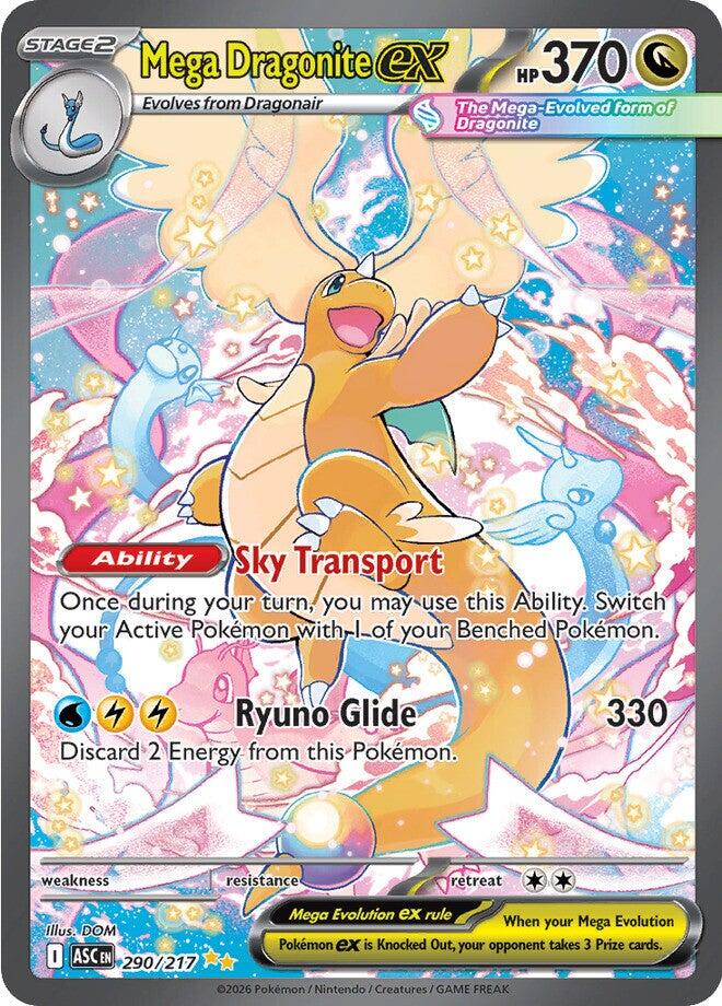 Mega Dragonite ex (290/217) [Mega Evolution: Ascended Heroes] | Gamers Paradise