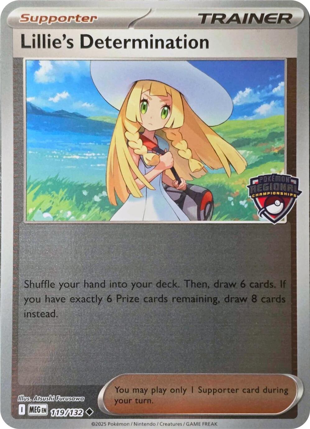 Lillie's Determination (119/132) (Regional Championships) [League & Championship Cards] | Gamers Paradise