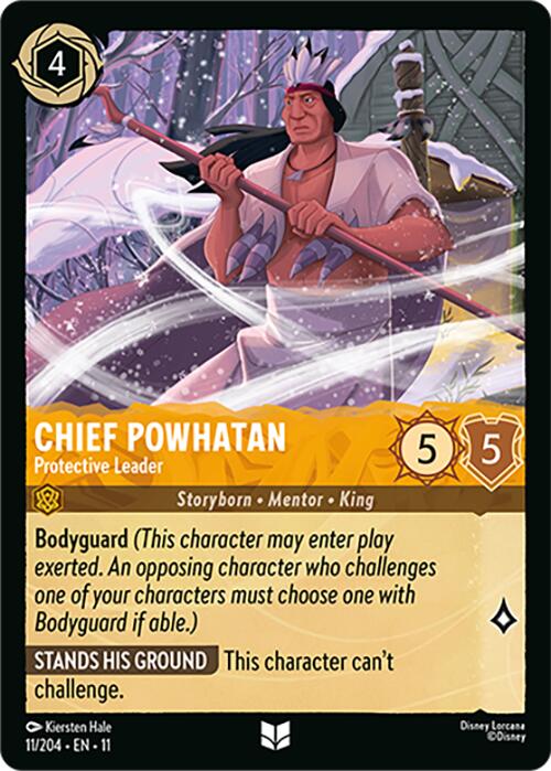 Chief Powhatan - Protective Leader (11/204) [Winterspell] | Gamers Paradise