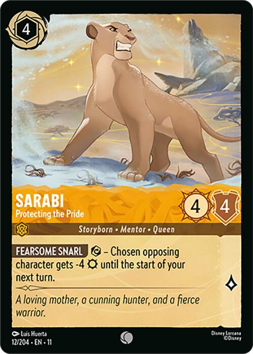 Sarabi - Protecting the Pride (12/204) [Winterspell] | Gamers Paradise