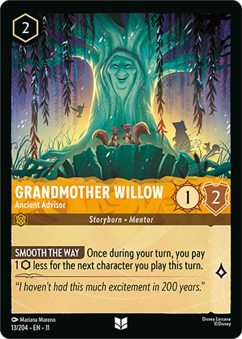 Grandmother Willow - Ancient Advisor (13/204) [Winterspell] | Gamers Paradise