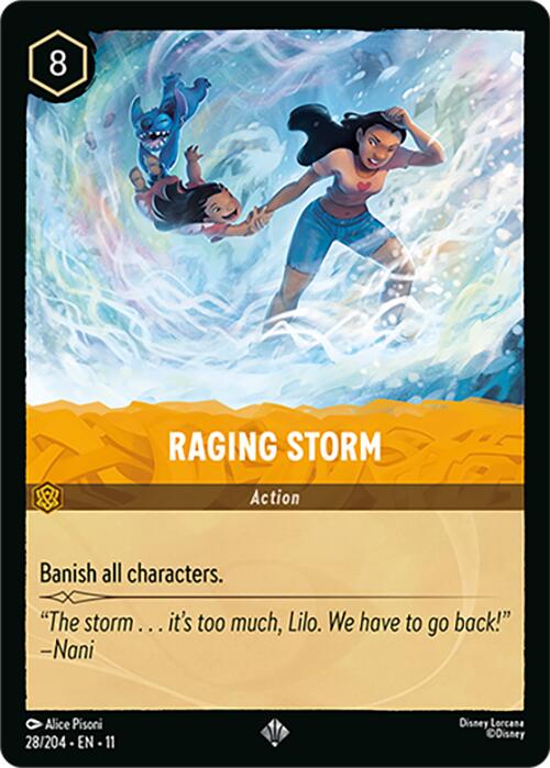 Raging Storm (28/204) [Winterspell] | Gamers Paradise