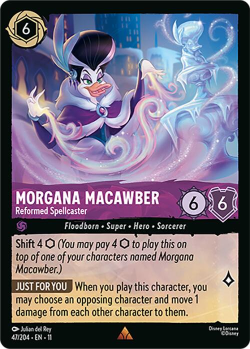 Morgana Macawber - Reformed Spellcaster (47/204) [Winterspell] | Gamers Paradise
